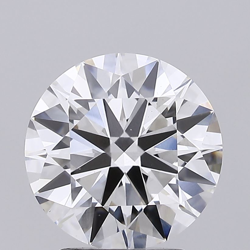 2.66ct Round, E VS1 — IGI
