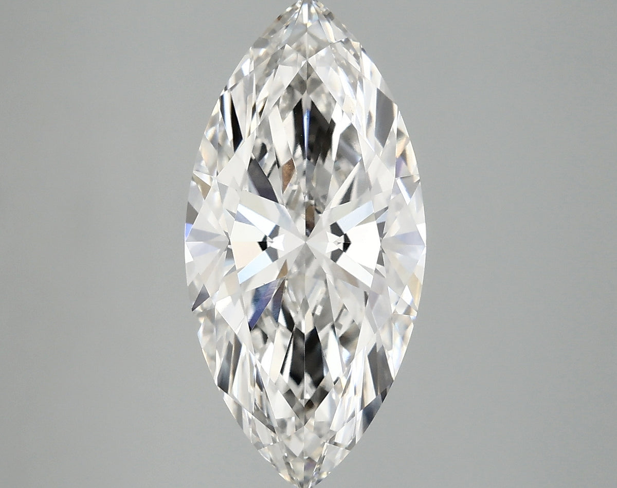 3.42ct Marquise, F VVS2 — IGI