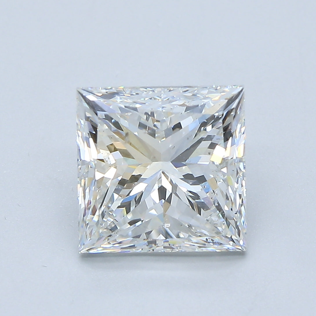 3.5ct PRINCESS, G SI2 — GIA — Laura Milman New York