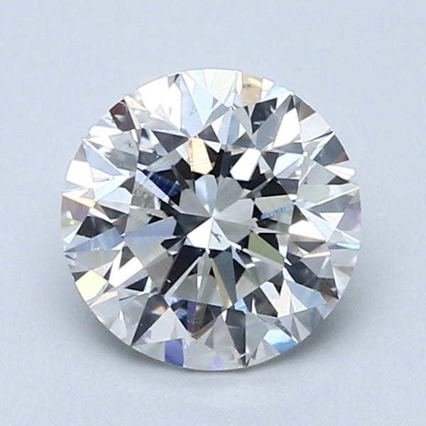 1.7ct Round, H SI1 — GIA