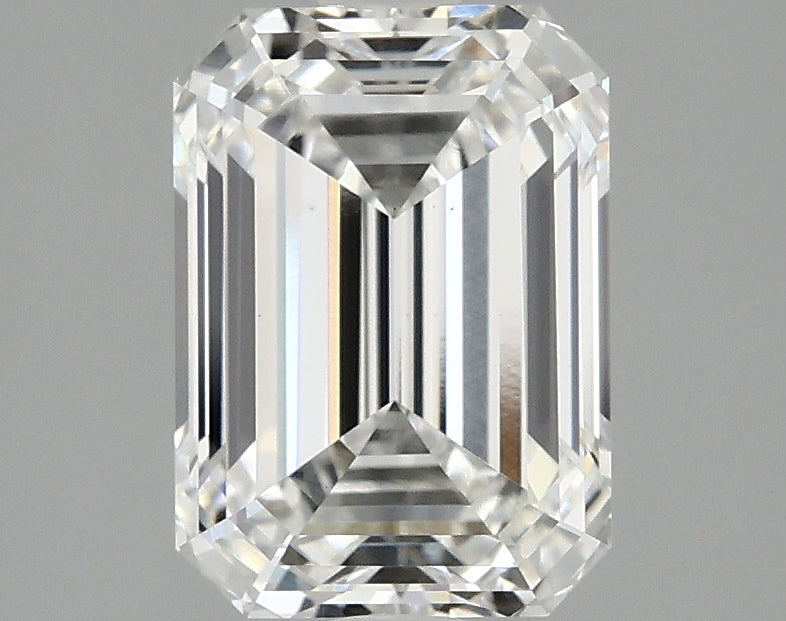 2.57ct Emerald Lab-Grown Diamond — F VS1, IGI Certified