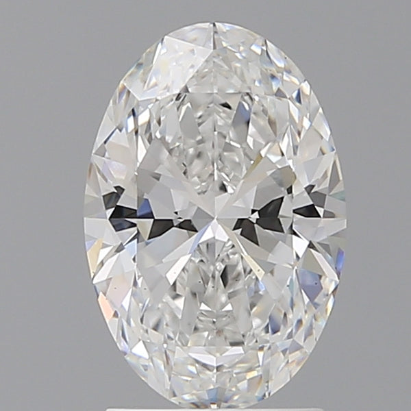 2.1ct Oval Lab-Grown Diamond — D VS2, IGI Certified