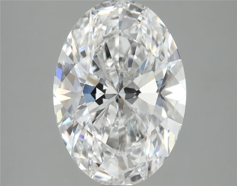4.24ct Oval, D VS1 — IGI