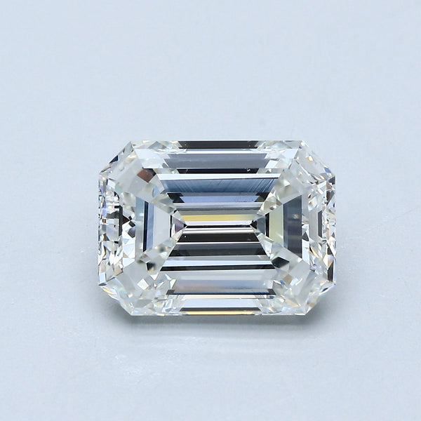 3.5ct EMERALD, F VS1 — GIA