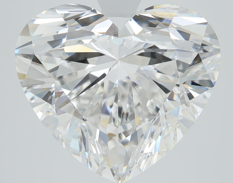 4.17ct Heart, D VVS1 — IGI