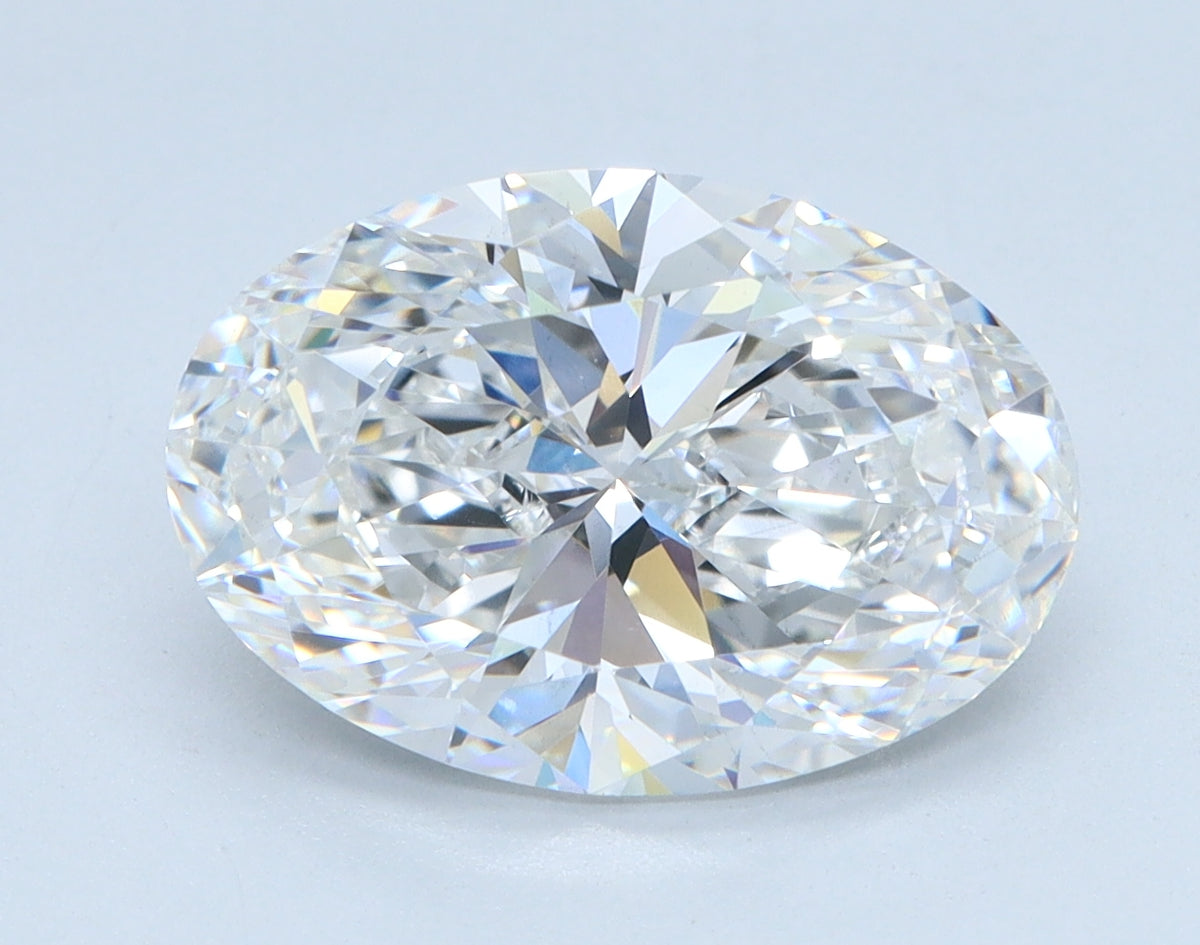 3.19ct Oval, E VS2 — IGI