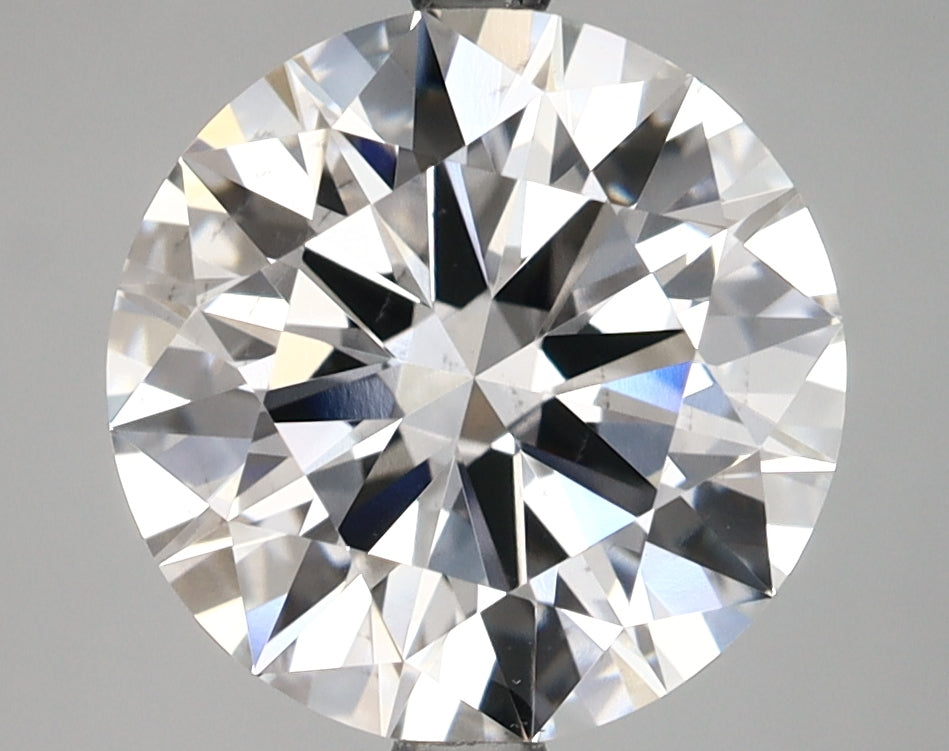 3.69ct Round, D VS2 — IGI
