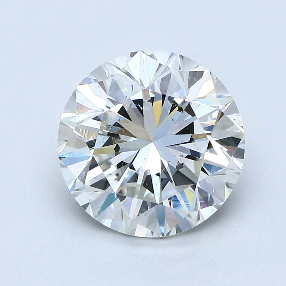 2.57ct Round Natural Diamond — H SI2, GIA Certified