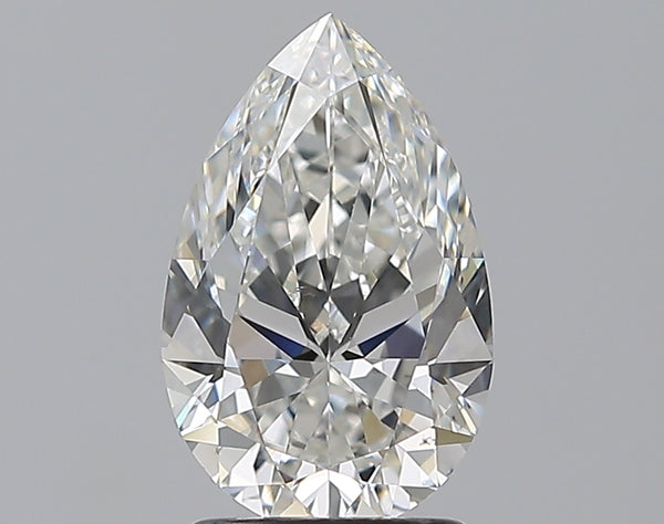 2.0ct Pear Natural Diamond — G VS2, GIA Certified