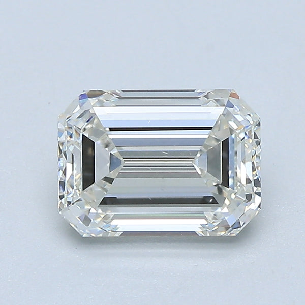 1.7ct EMERALD, H VS2 — GIA