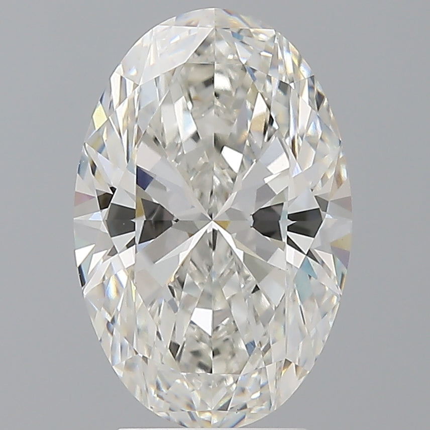 3.54ct Oval Lab-Grown Diamond — F VS1, IGI Certified