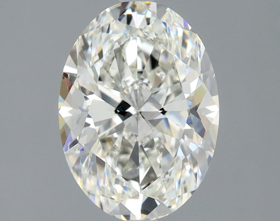 1.7ct Oval Natural Diamond — H IF, GIA Certified