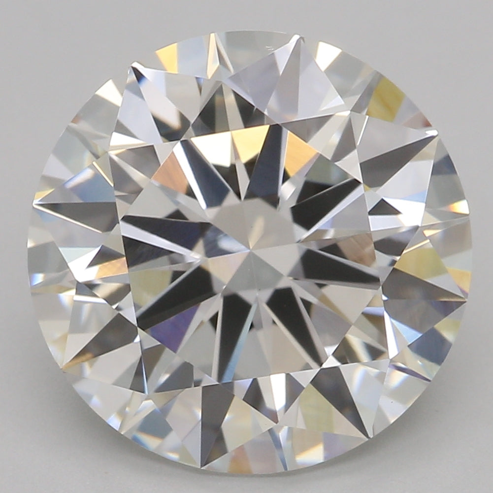 4.05ct Round, F VVS2 — IGI