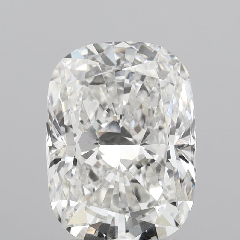 2.7ct Cushion Lab-Grown Diamond — F VVS2, IGI Certified