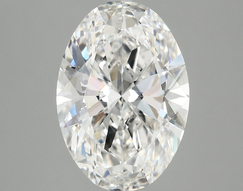 3.08ct Oval, F VVS2 — IGI