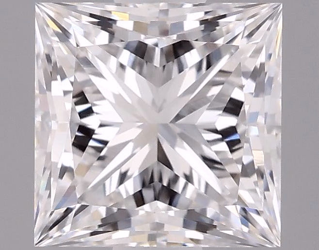 1.09ct Princess, F VVS2 — IGI