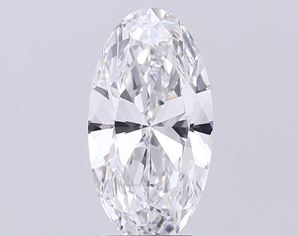 3.05ct Moval Lab-Grown Diamond — E VS2, IGI Certified