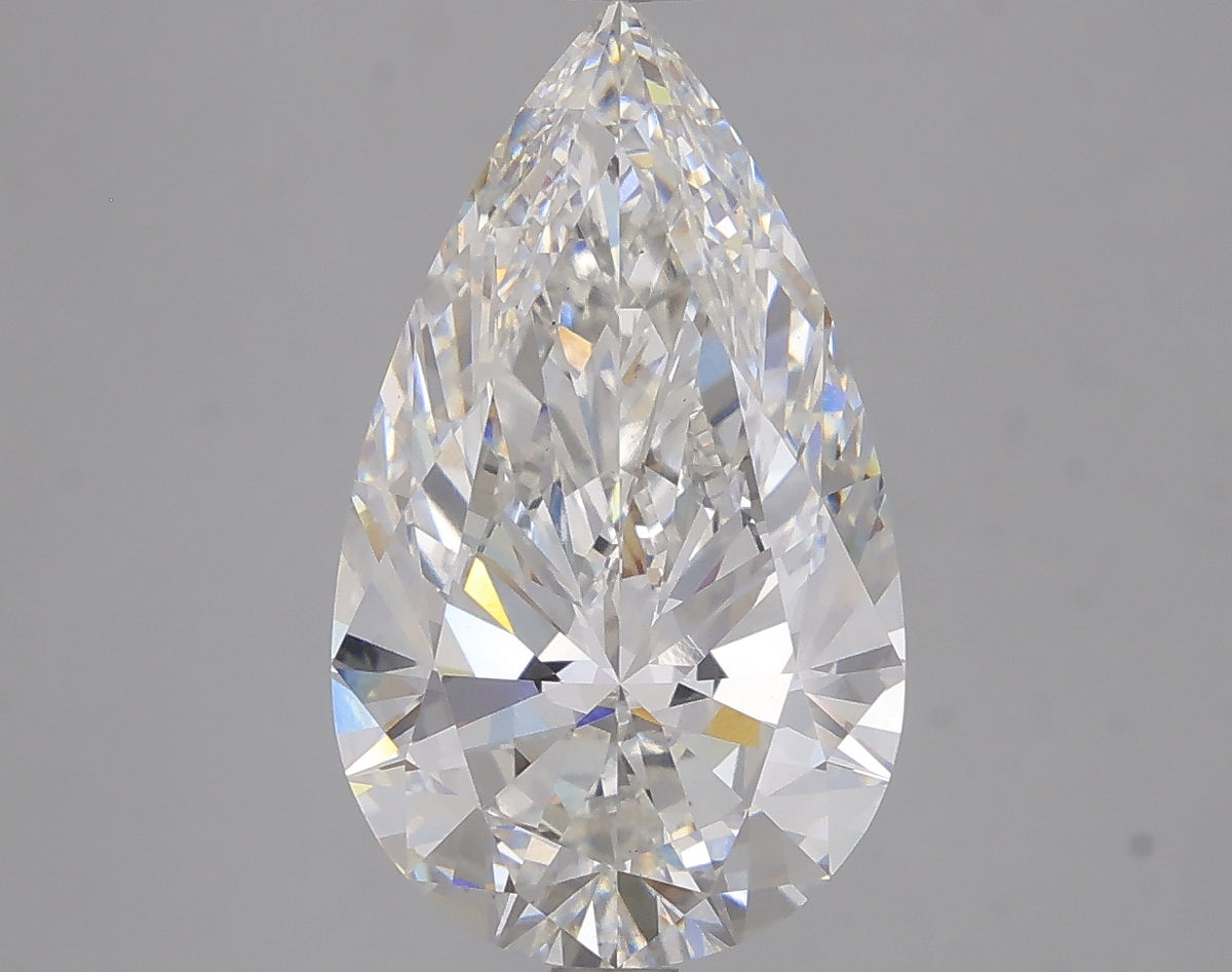 4.59ct Pear, F VS1 — IGI