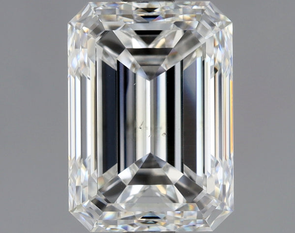 2.01ct EMERALD, F SI1 — GIA