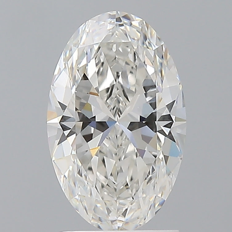 2.07ct Oval Lab-Grown Diamond — F VVS2, IGI Certified