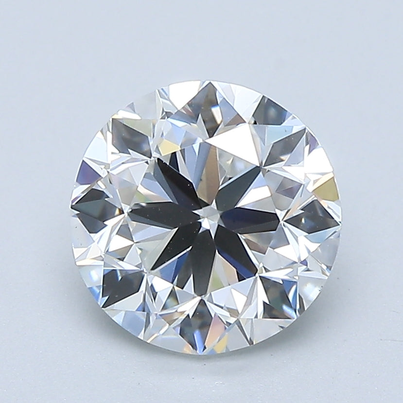 2.01ct Round Natural Diamond — F VS1, GIA Certified