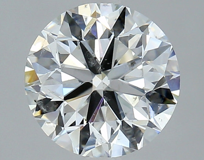 2.0ct Round, I SI2 — GIA
