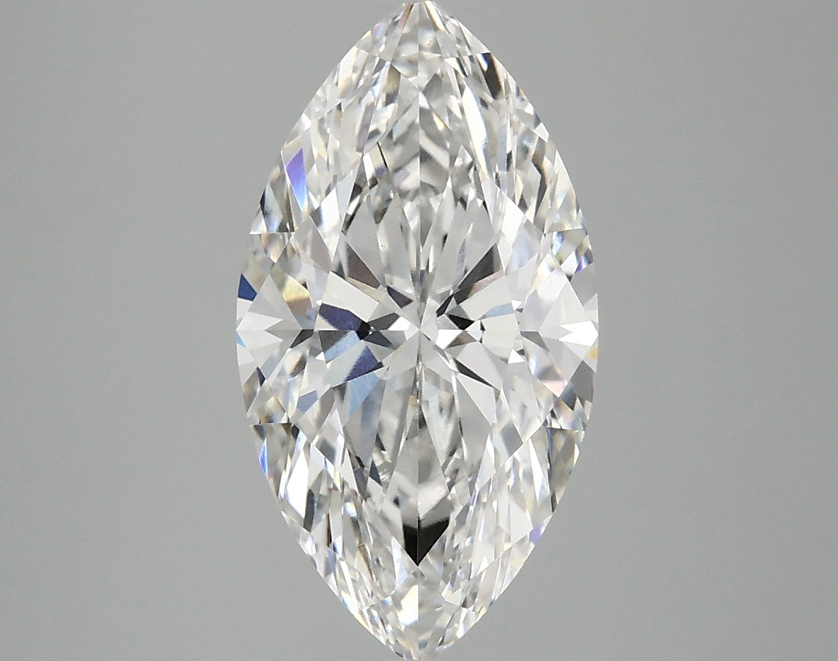 3.08ct Marquise, F VVS2 — IGI