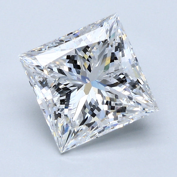 3.51ct PRINCESS, D SI2 — GIA