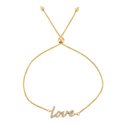Diamond "Love" Bracelet - Laura's Gems — Laura Milman New York