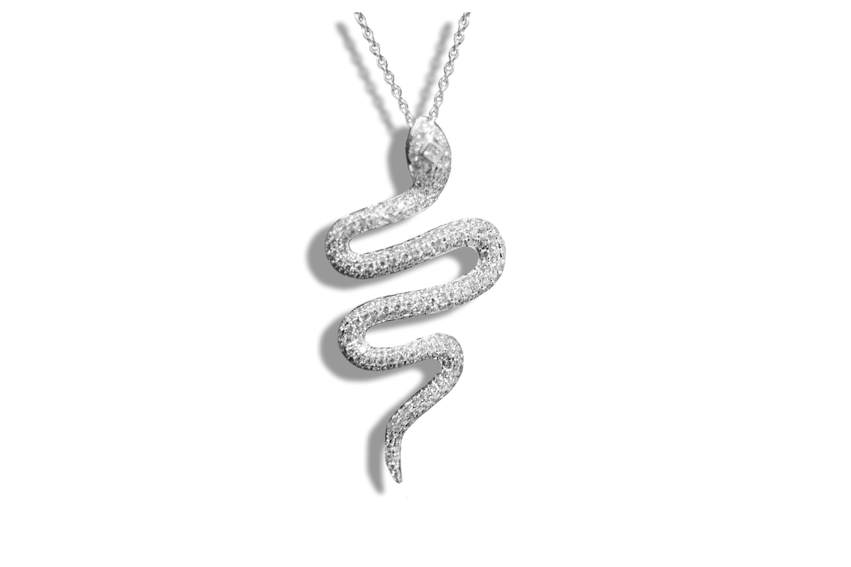 Diamond Snack Pendant  & Necklace - Laura's Gems