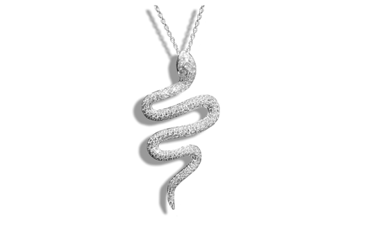 Diamond Snack Pendant  & Necklace - Laura's Gems